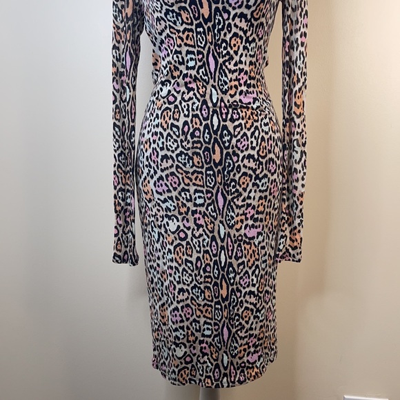 BCBG MaxAzria Tori Papaya Dress Leopard - Picture 4 of 7